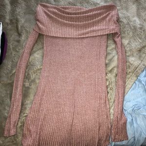 off the shoulder long sleeve